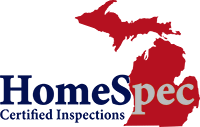 HomeSpec Certified Inspections logo with Michigan background